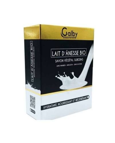 Zoomer en avant GALBY Savon Surgras Lait d'Anésse 100g Hydratant Nourrissant Peaux Sensibles Sèches